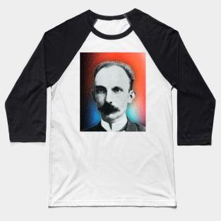 José Martí Portrait | Jose Marti Artwork 15 Baseball T-Shirt